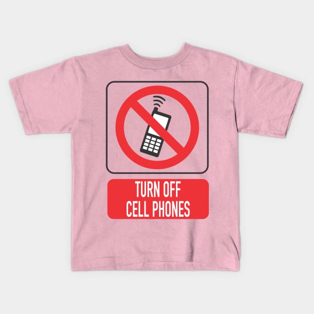 Phone Kids T-Shirt by sparklefruit